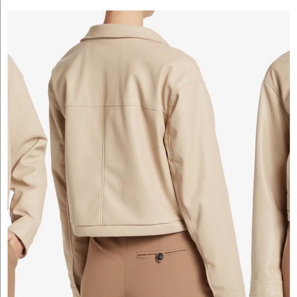 SEBBY Faux Leather Jacket - Picture 3 of 4